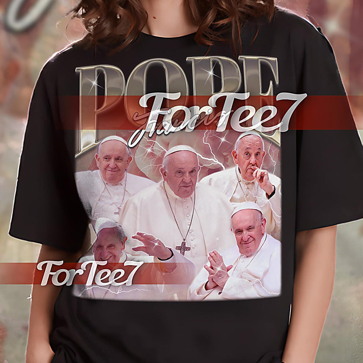 POPE FRANCIS Bootleg Tshirt, Pope Francis 90s Retro Tee, Pope Francis Vintage Sweatshirt, Pope Francis Hoodie, Religious Figure #Saf