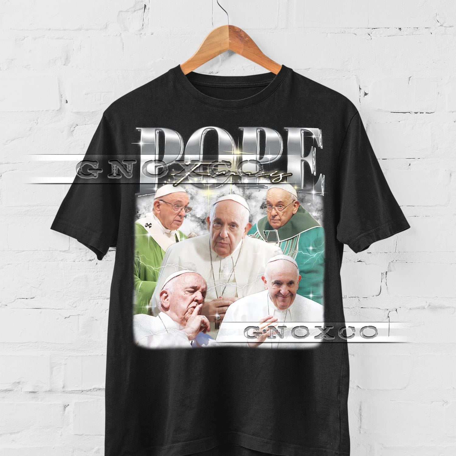 POPE FRANCIS Vintage Shirt, Pope Francis Homage Tshirt, Pope Francis Fan Tees, Pope Francis Retro 90s Sweater, Pope Francis Merch Gift #saf