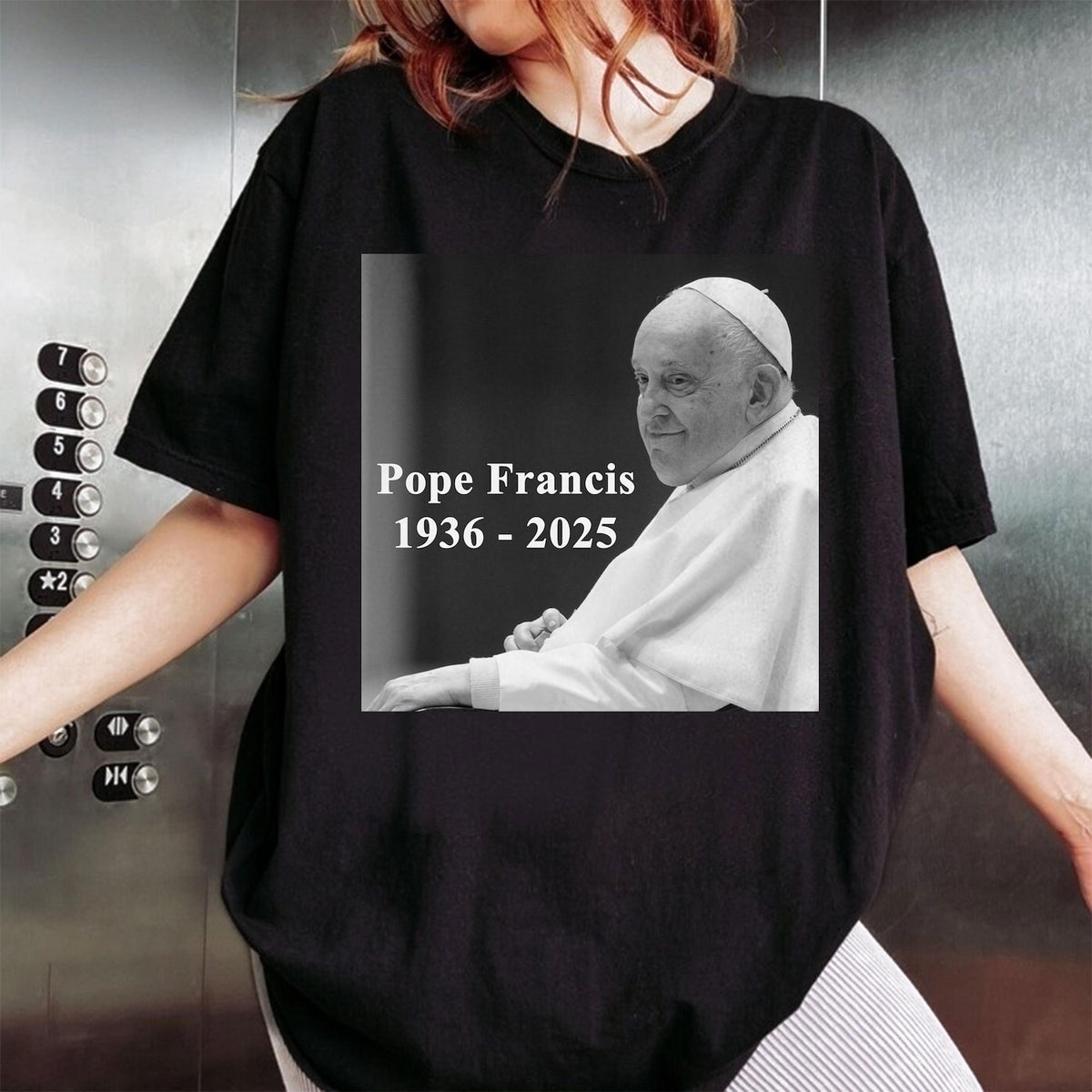 RIP Pope Francis Shirt, Pope Francis 1936 2025 Shirt, God Bless Pope Francis TShirt, God Bless  Shirt, Christian Quote Shirt