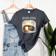 Rolling Stones T-Shirt, Trendy Easter Clothing, Jesus Christ Shirt, Gift For Christian, Faith-Based Graphic Tee, Gift For Her