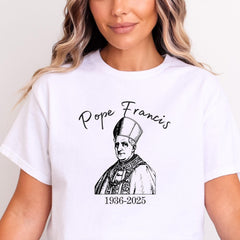 RIP Pope Francis, Pope Francis Shirt, Pope Francis 1936-2025, Rememberance Shirt, Rest In Peace Shirt, Pope Francis Tribute Shirt
