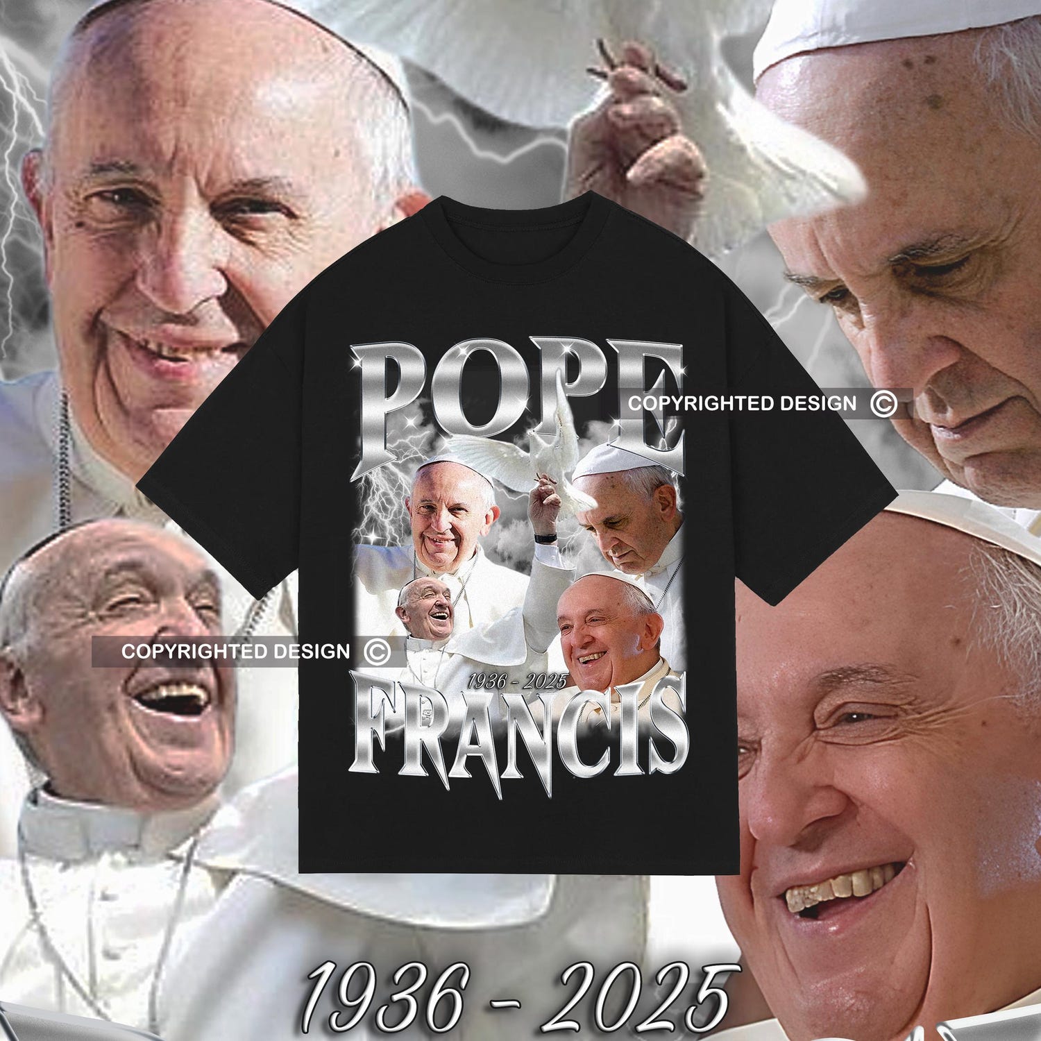 Pope Francis Vintage unisex t-shirt, Pope Francis rip shirt, Pope Francis bootleg t-shirt, Pope Francis, Rip Pope Francis, 90s bootleg