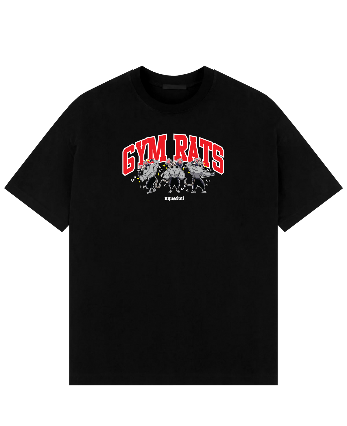 "Gym Rats - Demon Slayer" Oversized T-Shirt