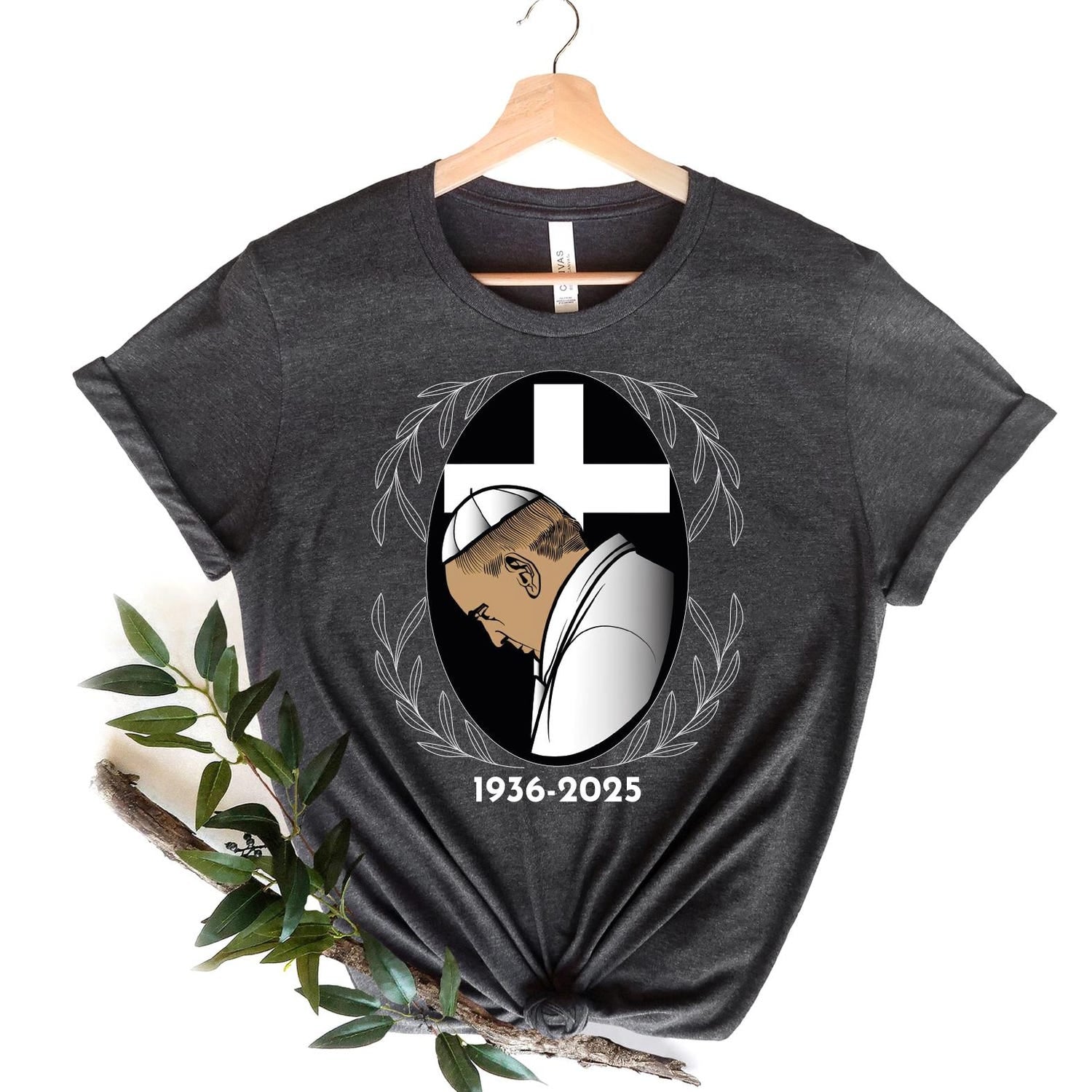 Pope Francis Shirt, Pray for Pope Francis Shirt, Vatican Catholic Tee, Pope Francisco Shirt, Catholic Shirt, In Loving Memory