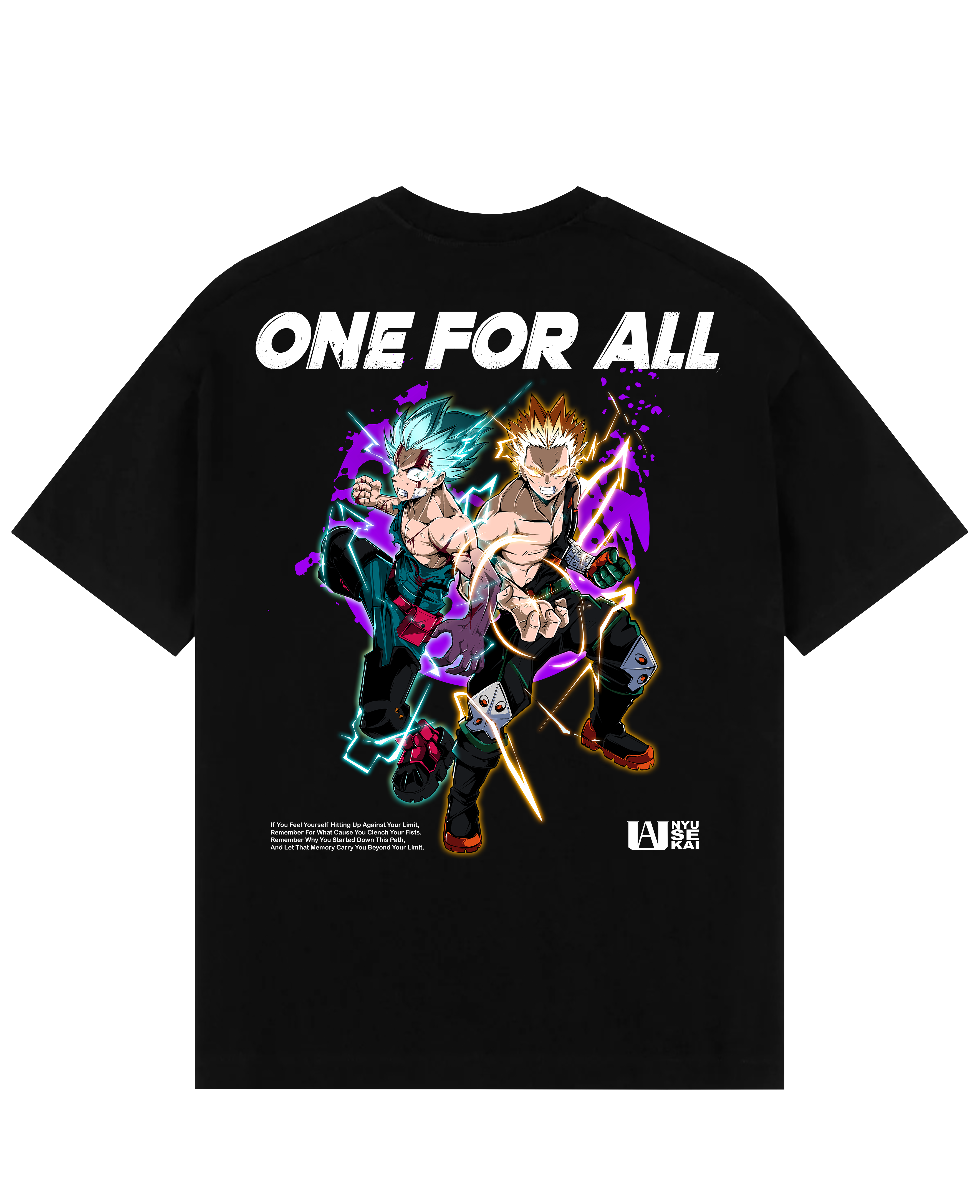 "One For All - My Hero Academia" Oversize T-Shirt