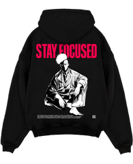 "Saitama X Stay Focused - One Punch Man" Hoodie