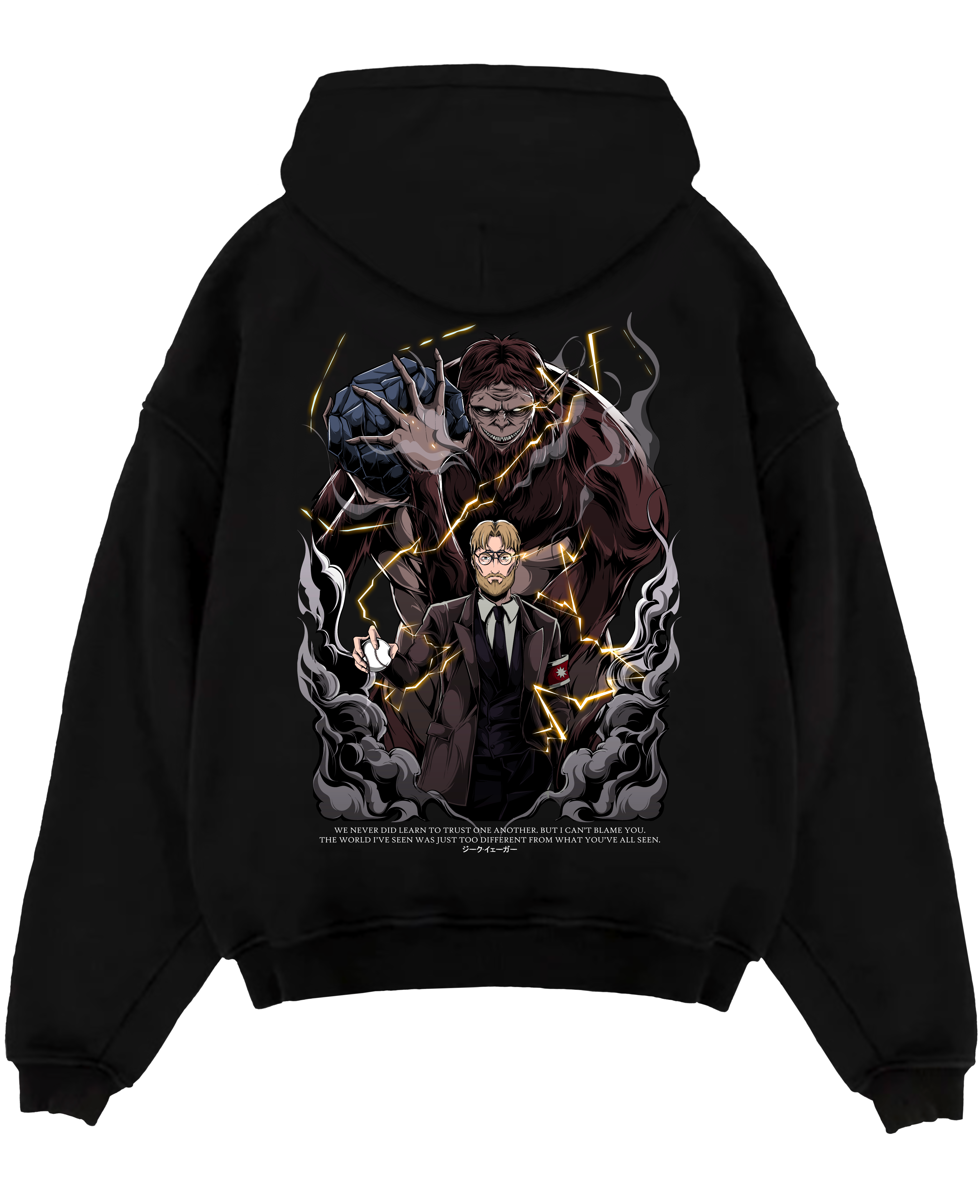 "Zeke X Beast Titan - AOT" Oversize T-Shirt