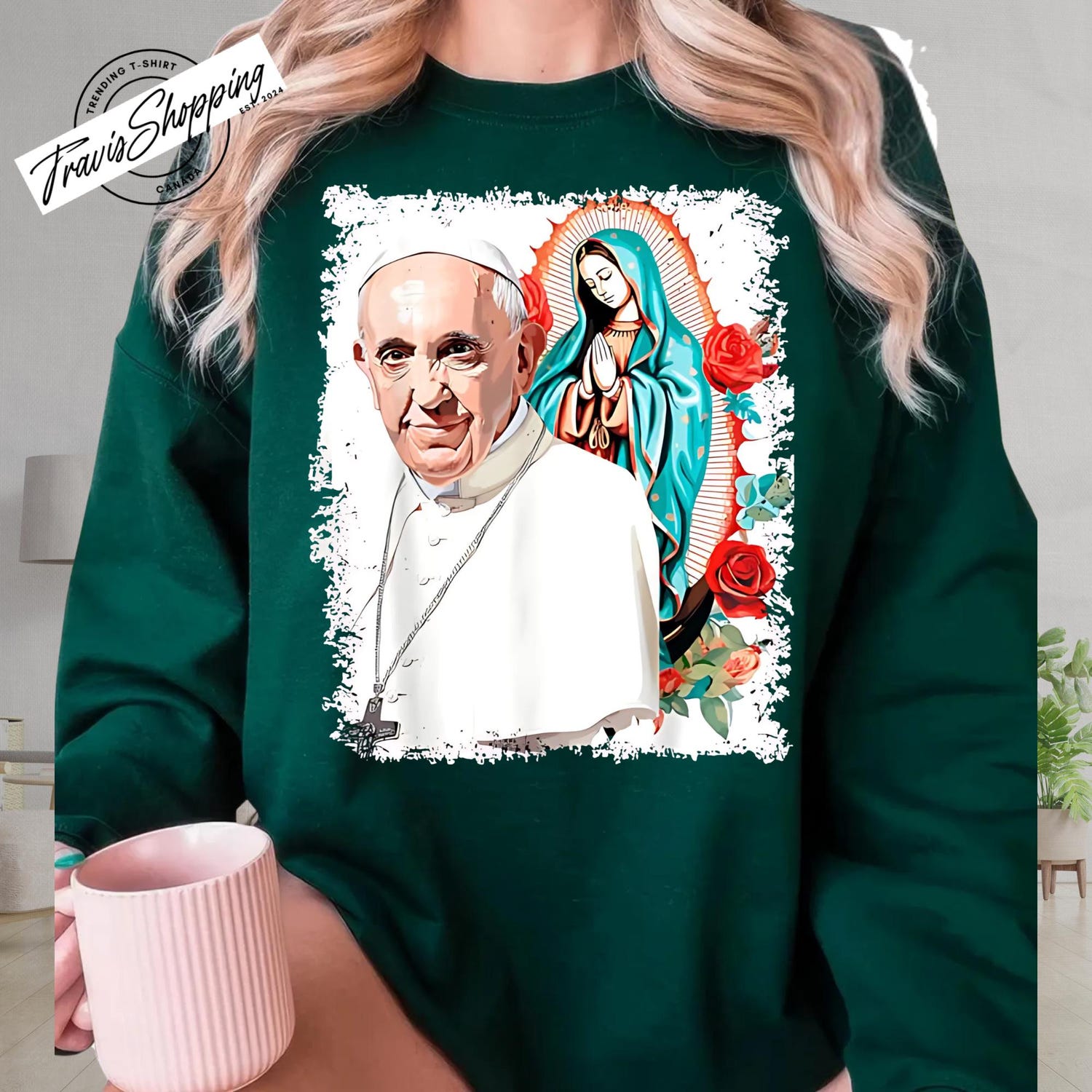 RIP Pope Francis Hoodie, 1936 2025 Sweatshirt, god Bless Pope Francis T-shirt