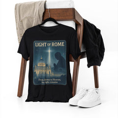 Pope Francis Tribute T-Shirt, Vatican Memorial Tee, Religious Gift, Papal Legacy, Catholic Unisex Heavy Cotton Tee