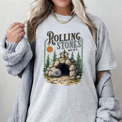 Christian Easter Rolling Stones Shirt, Retro Easter Christian Jesus Shirt, Retro Since AD 33 Shirt, Jesus Christian Tee, He is Risen Shirt
