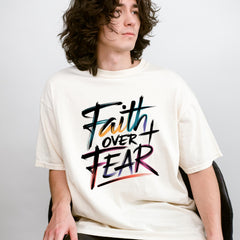 Faith Over Fear, Christian Shirt, Faith Over Fear Shirt, Gift For Christian, Love Like Jesus, Jesus Sweatshirt, Bible Verse, Religious Shirt