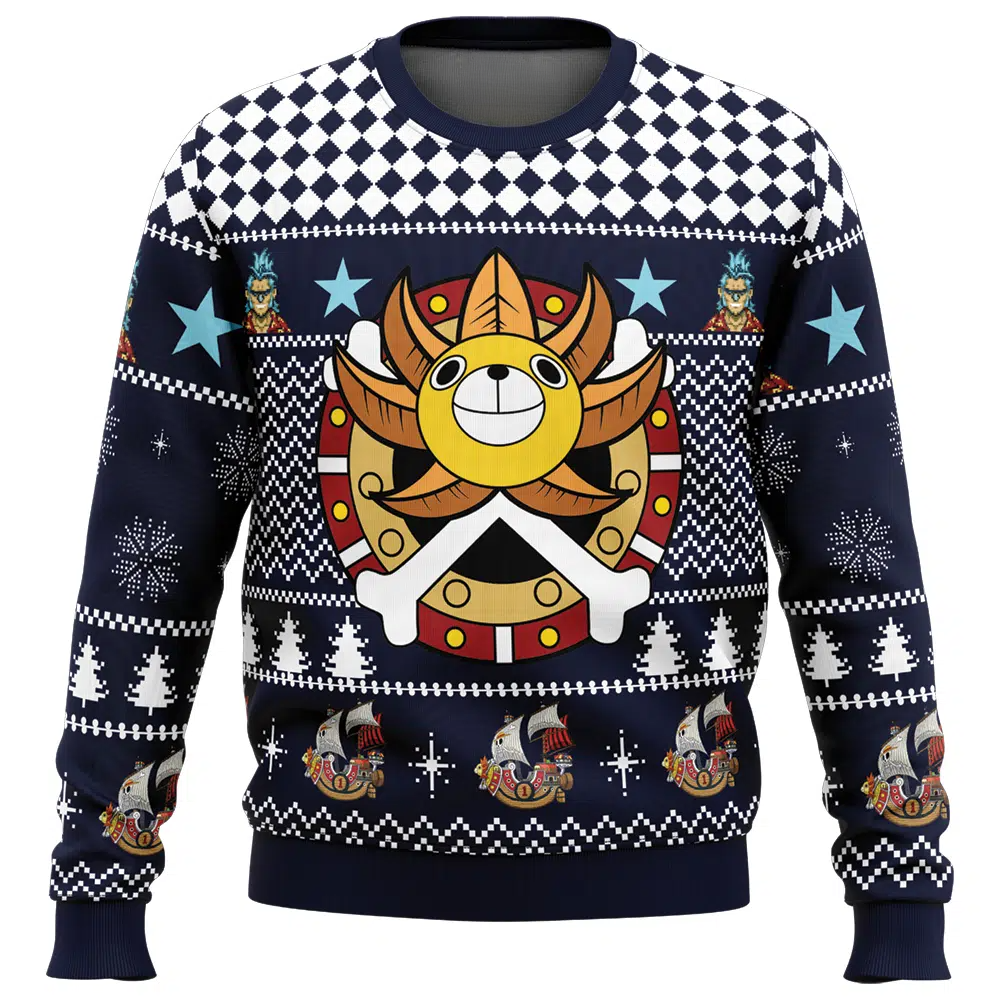 Thousand Sunny One Piece Ugly Christmas Sweater