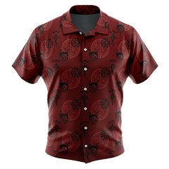 Edward V1 Full Metal Alchemist Button Up Hawaiian Shirt