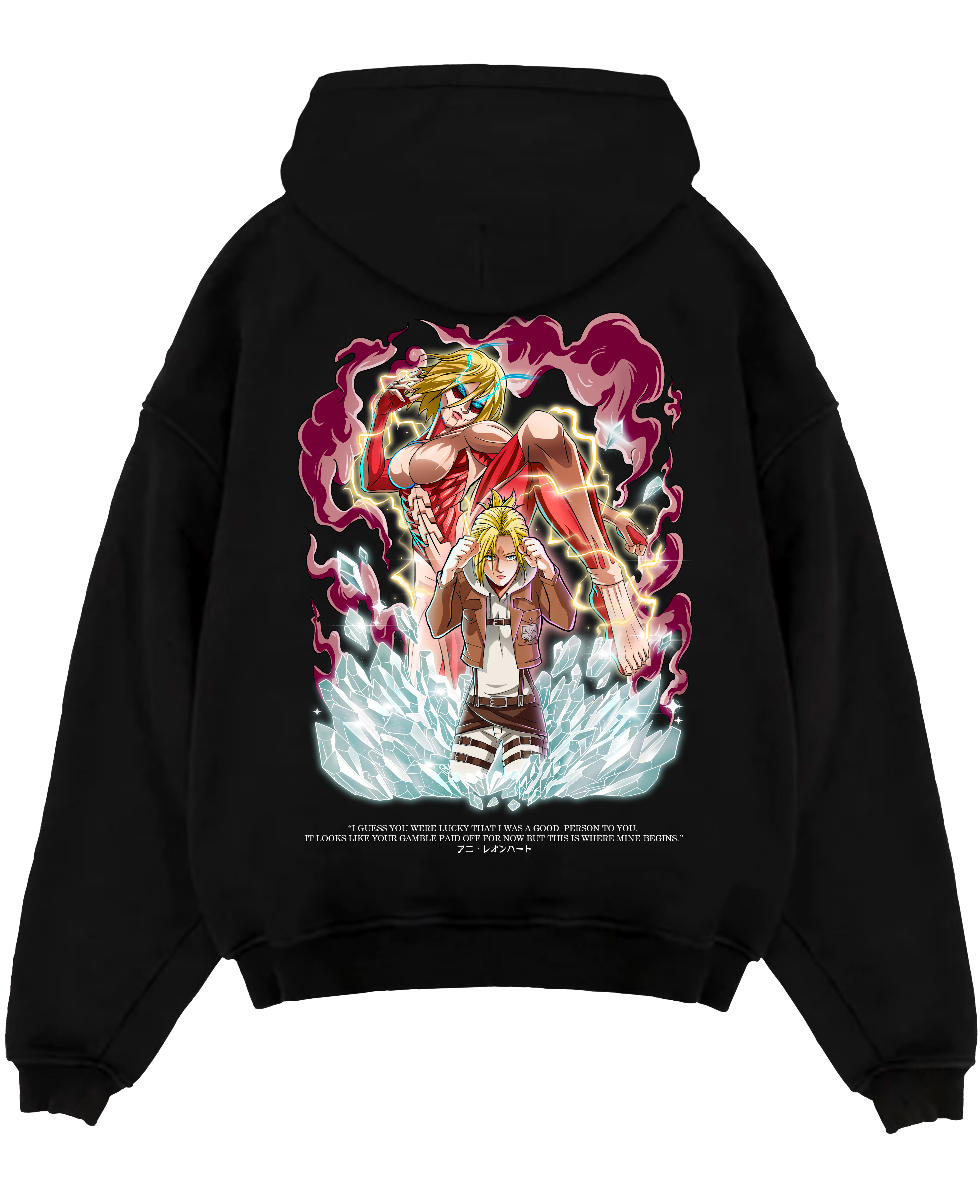 "Annie X Female Titan - AOT" Hoodie