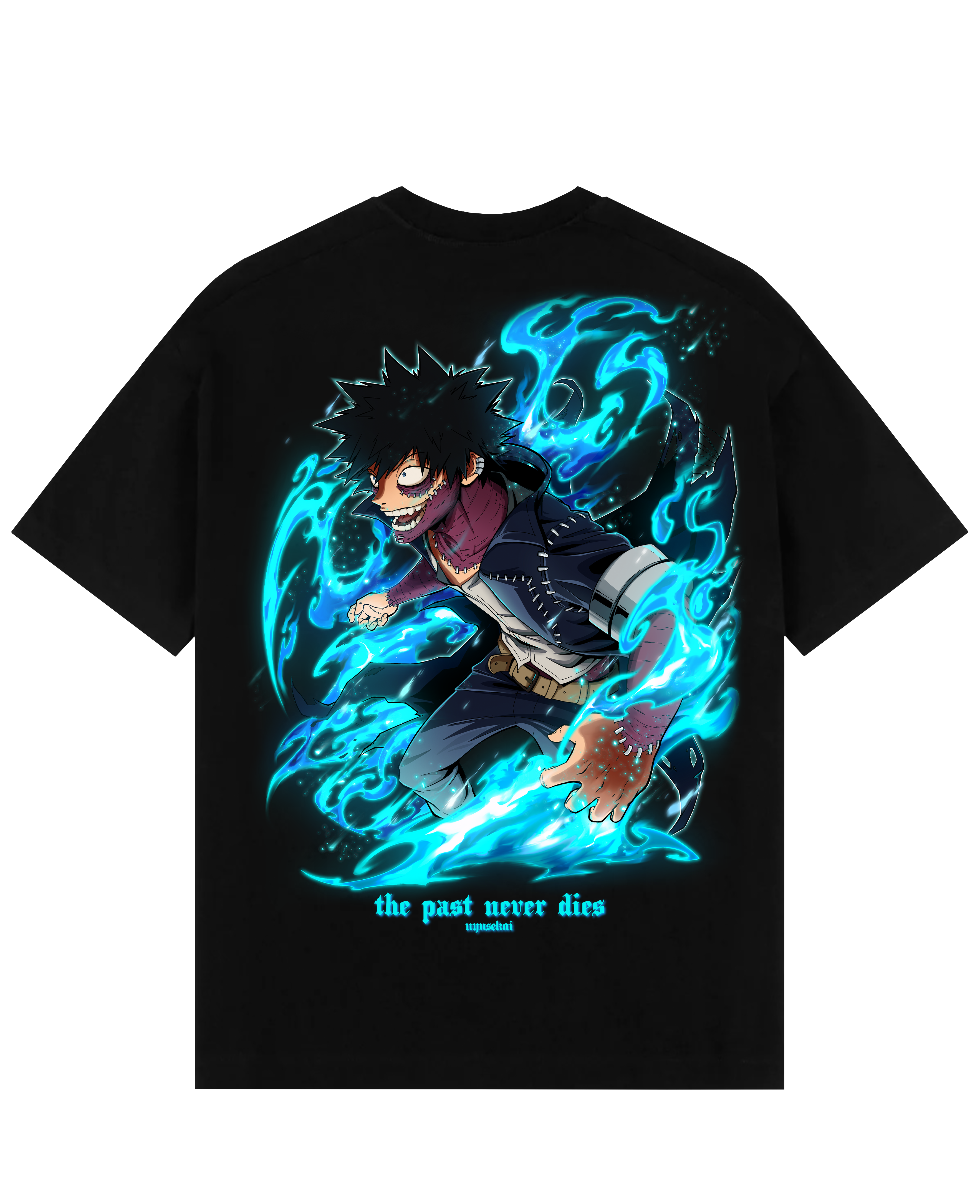 "Dabi X The past never dies - My Hero Academia" Oversized T-Shirt