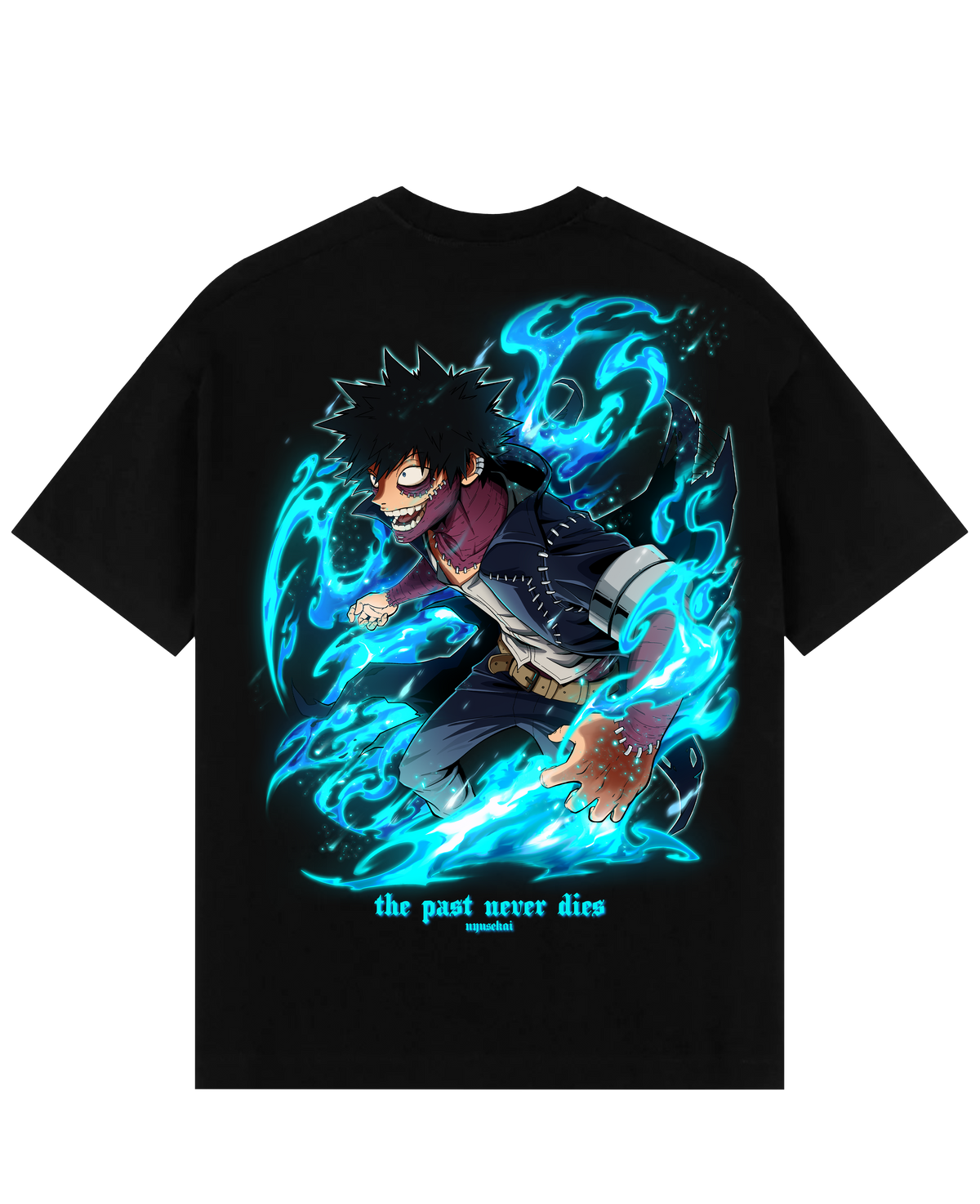 "Dabi X The past never dies - My Hero Academia" Oversized T-Shirt