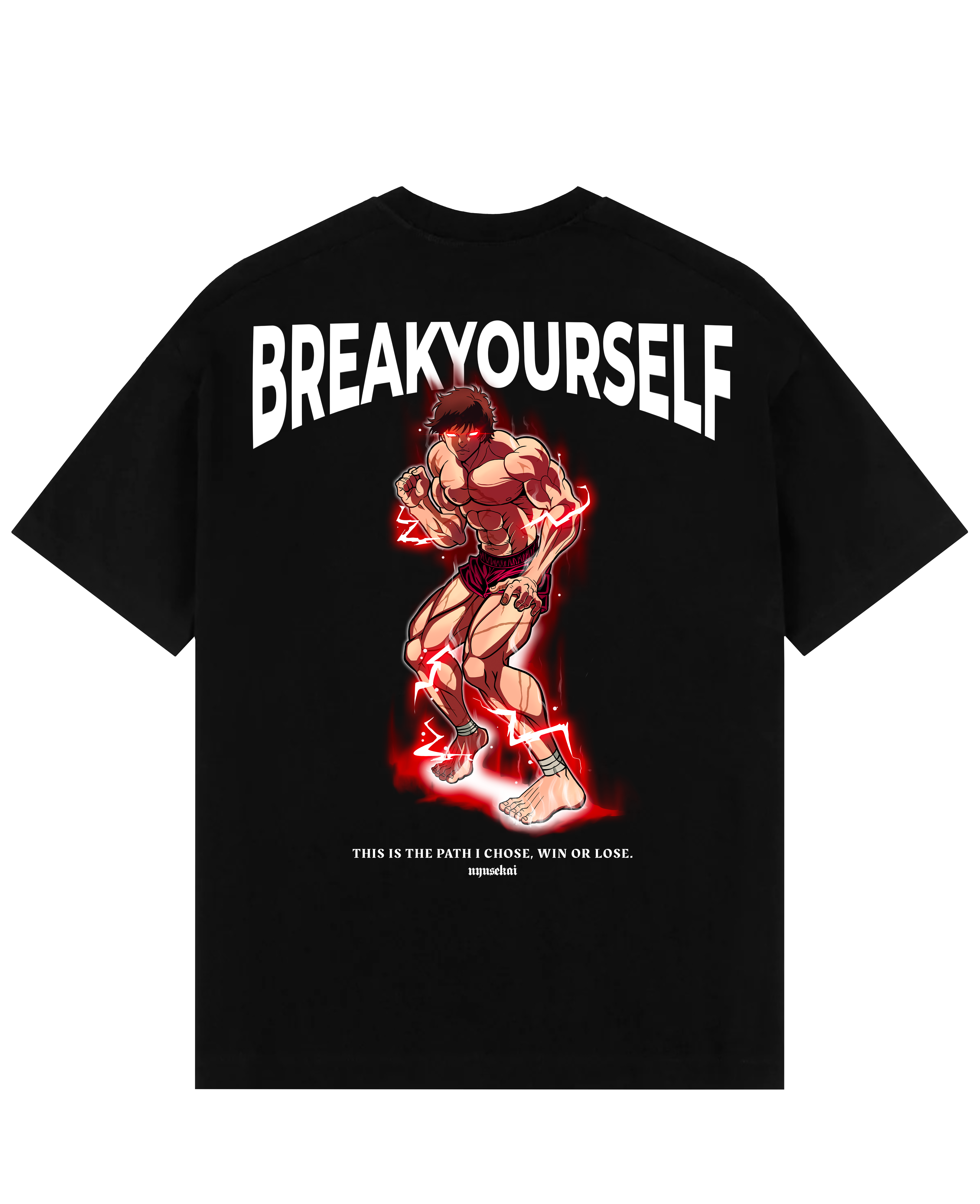 "Baki X Breakyourself - BAKI" Oversized T-Shirt