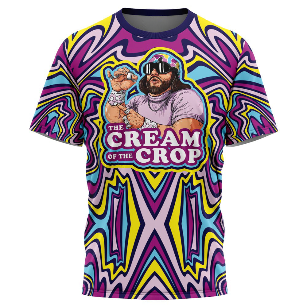 Trippy The Cream of the Crop Randy Savage Pop Culture T-Shirt