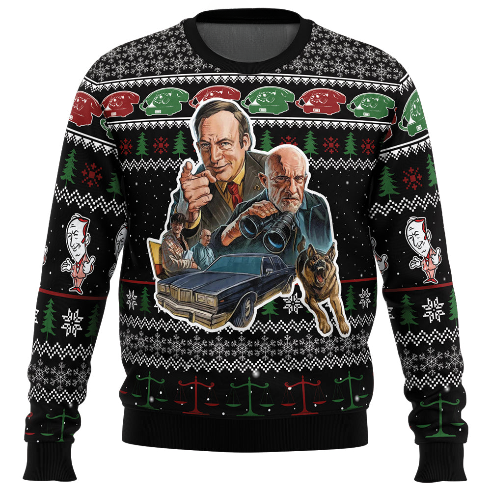 Classic Better Call Saul Ugly Christmas Sweater