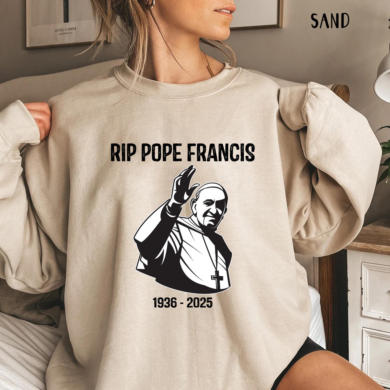 Rip Pope Francis Shirt, Pope Francis Shirt, Faith Based Apparel, Pope 1936 - 2025, Thank You Pope, Pray For Francis, Religious Shirt