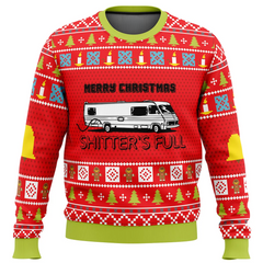 Merry Christmas Shitter’s Full Ugly Christmas Sweater.