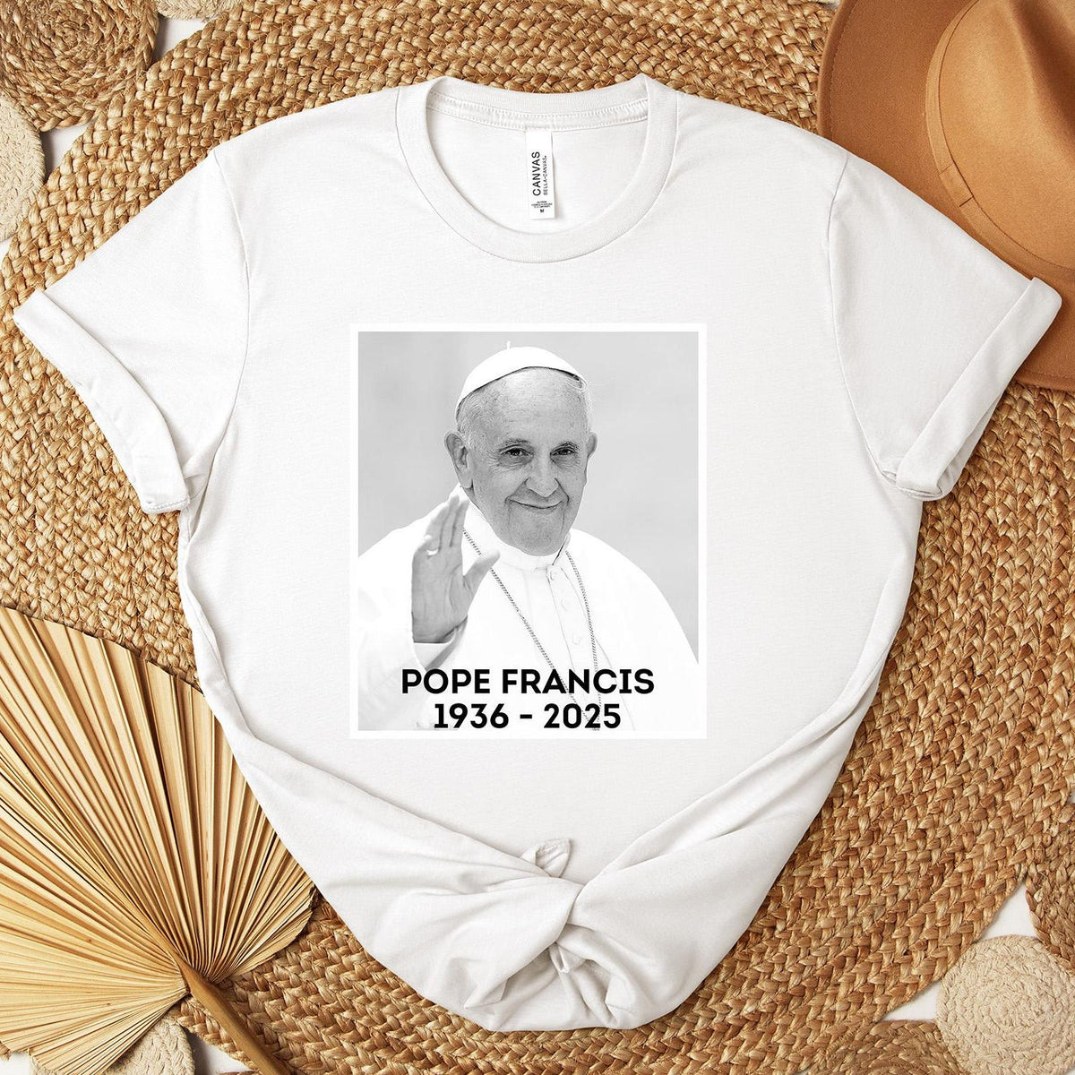 Pope Francis Shirt, RIP Pope Francis T-Shirt, Pray for Pope Francis Commemorative Shirt, Vatican Catholic Shirt, Christian Tee, Francis Tee