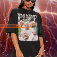 POPE FRANCIS Vintage Shirt, Pope Francis Homage Tshirt, Pope Francis Fan Tees, Pope Francis Retro 90s Sweater, Pope Francis Merch Gift #saf