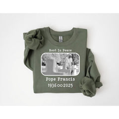 Pope Francis Shirts, Remembrance Shirt, Rest In Peace Shirt, Pope Francis Tribute Shirt, RIP Papa Francis Shirt, Pope Francis Memorial Shirt