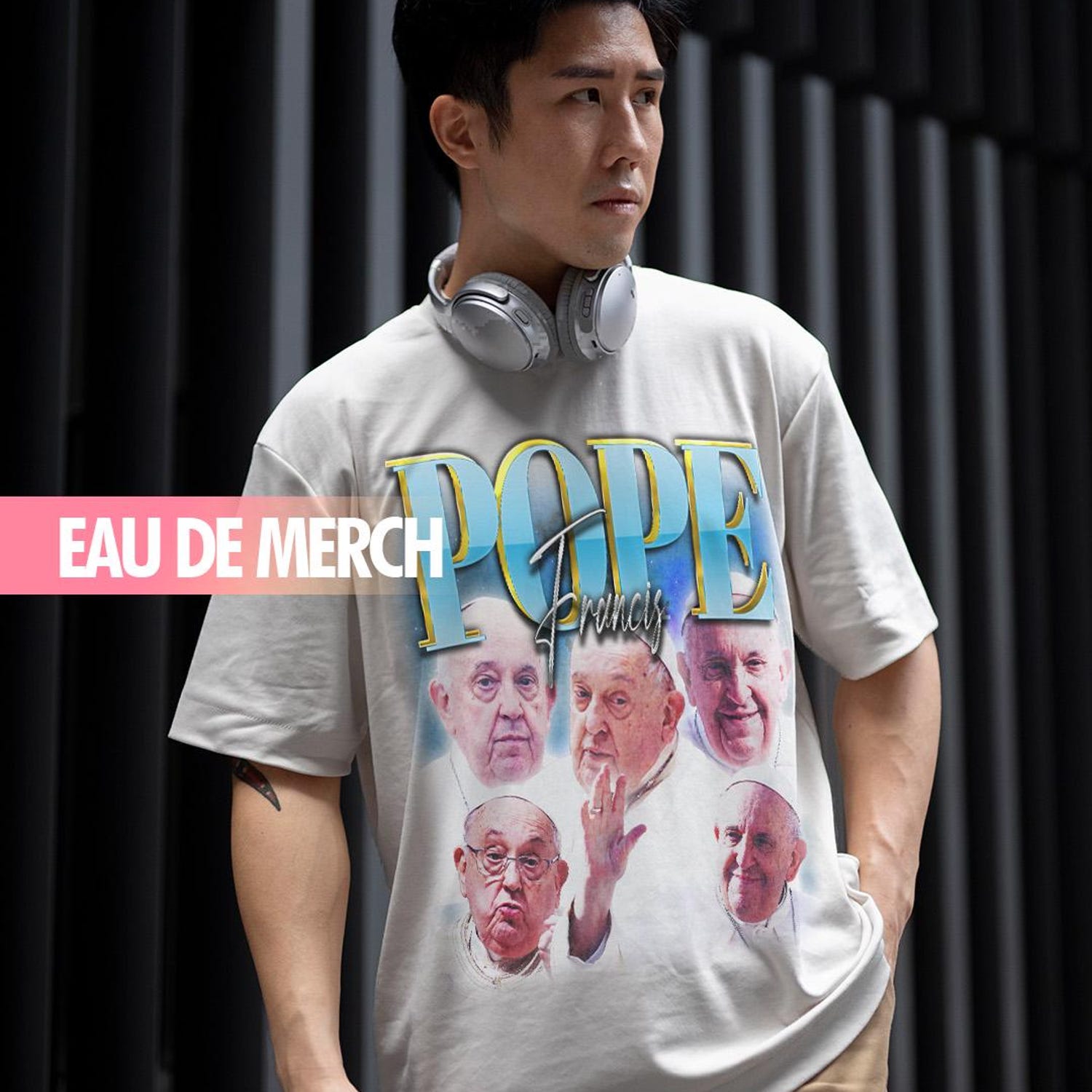 POPE FRANCIS TEES / Pope Francis Vintage Shirt / Pope Francis 90s Tshirt / Pope Francis Tribute Merch / Pope Francis Fan / Pope Francis Gift