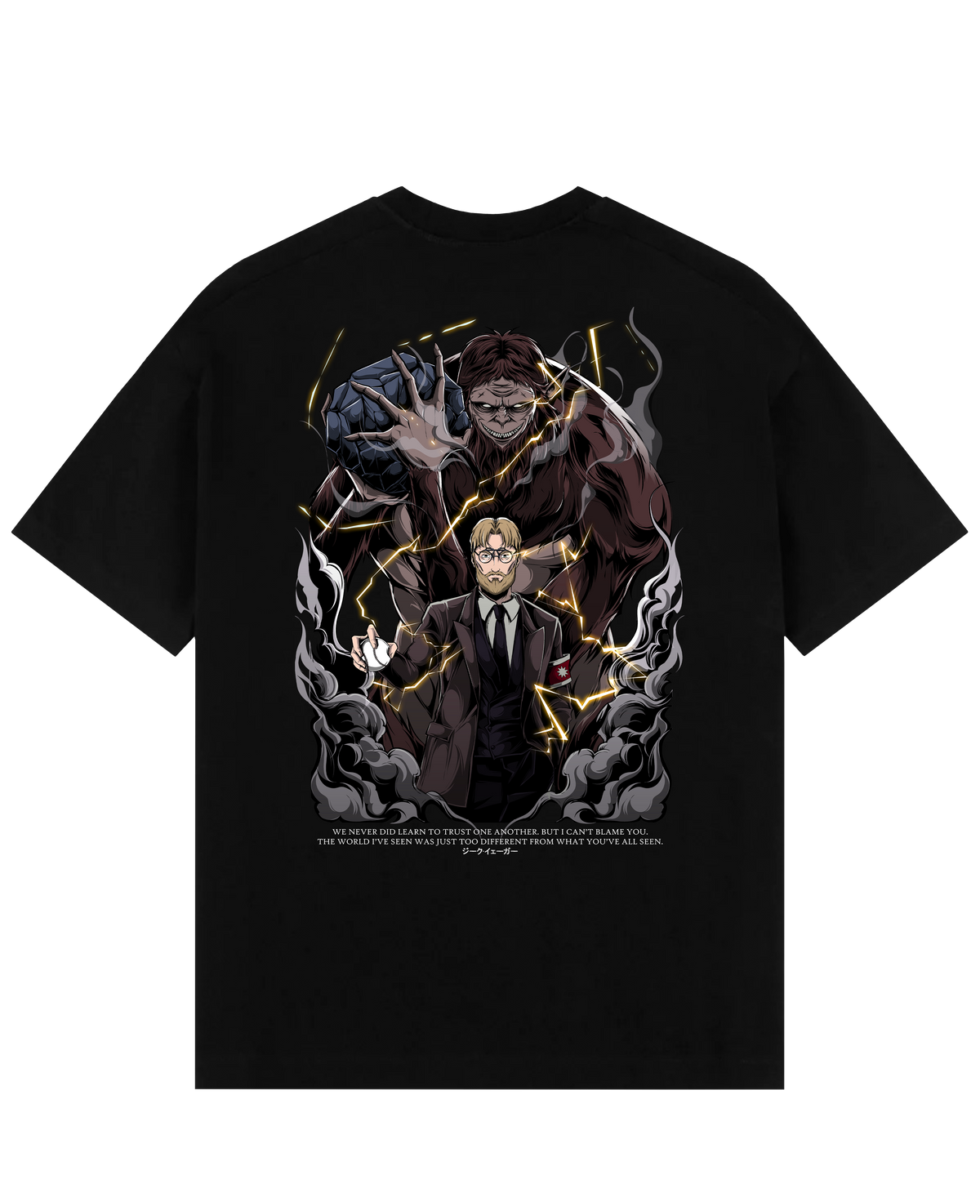 "Zeke X Beast Titan - AOT" Oversize T-Shirt