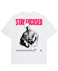 "Saitama X Stay Focused - One Punch Man" Oversize T-Shirt