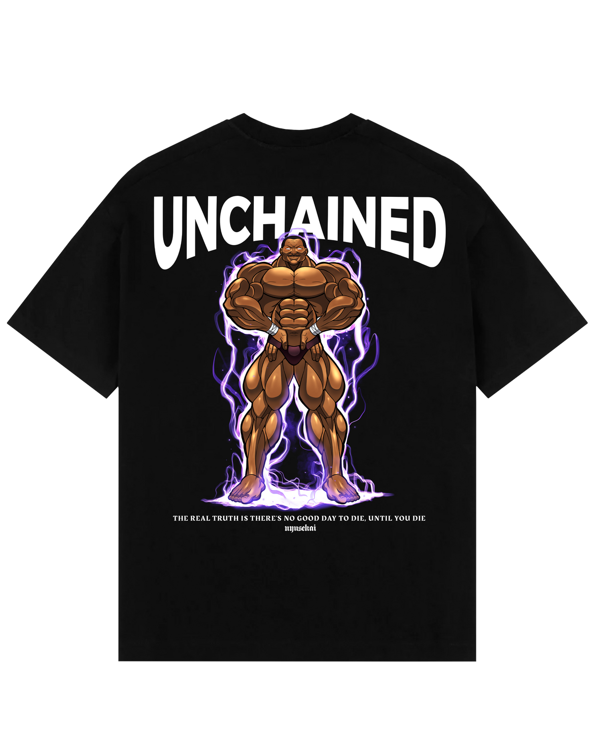 "Biscuit X Unchained - BAKI" Oversized T-Shirt