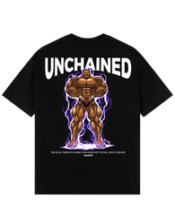 "Biscuit X Unchained - BAKI" Oversized T-Shirt