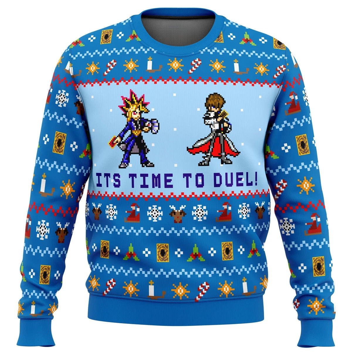 Yugioh Its Time To Duel Ugly Christmas Sweater