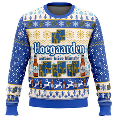 Hoegaarden Beer Ugly Christmas Sweater