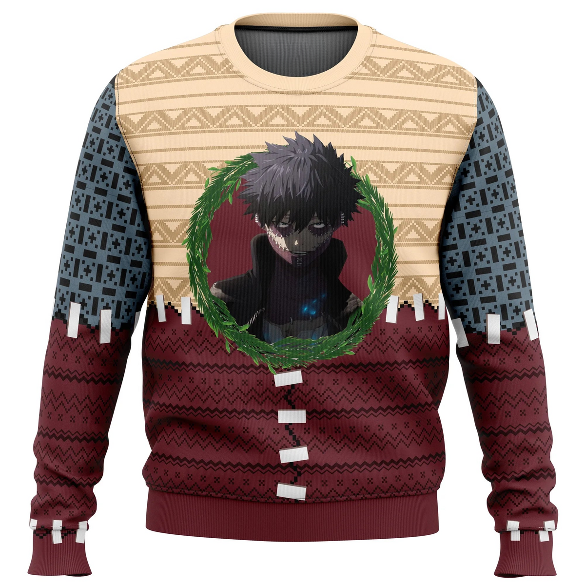 Dabi My Hero Academia Ugly Christmas Sweater