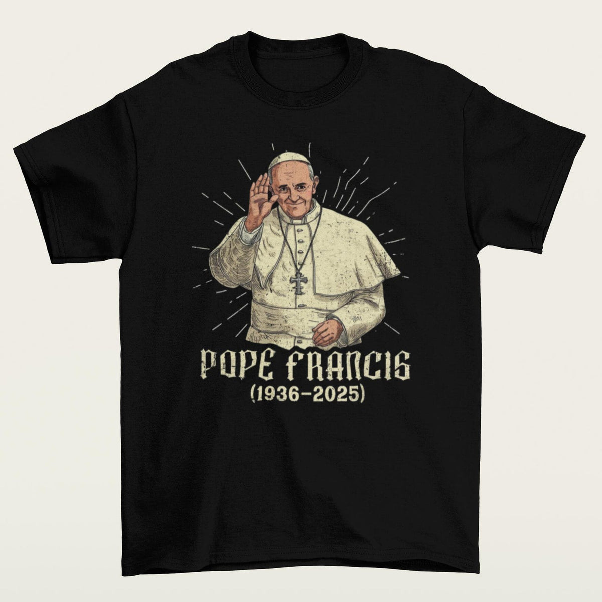 RIP Pope Francis Tshirt, Vatican Catholic Hoodie, Pope Francis Shirt, 1936 2025 shirt, Religious Gift, Christian Top, Pope Francis Vatican