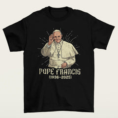 RIP Pope Francis Tshirt, Vatican Catholic Hoodie, Pope Francis Shirt, 1936 2025 shirt, Religious Gift, Christian Top, Pope Francis Vatican
