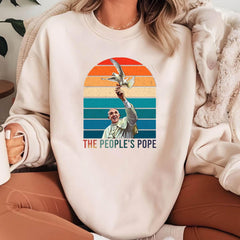 Pope Francis Shirt, The People's Pope Shirt, Vatican Catholic, Religious Gift, Commemorative Shirt, Christian Quote Tee, Gift for Him, Her