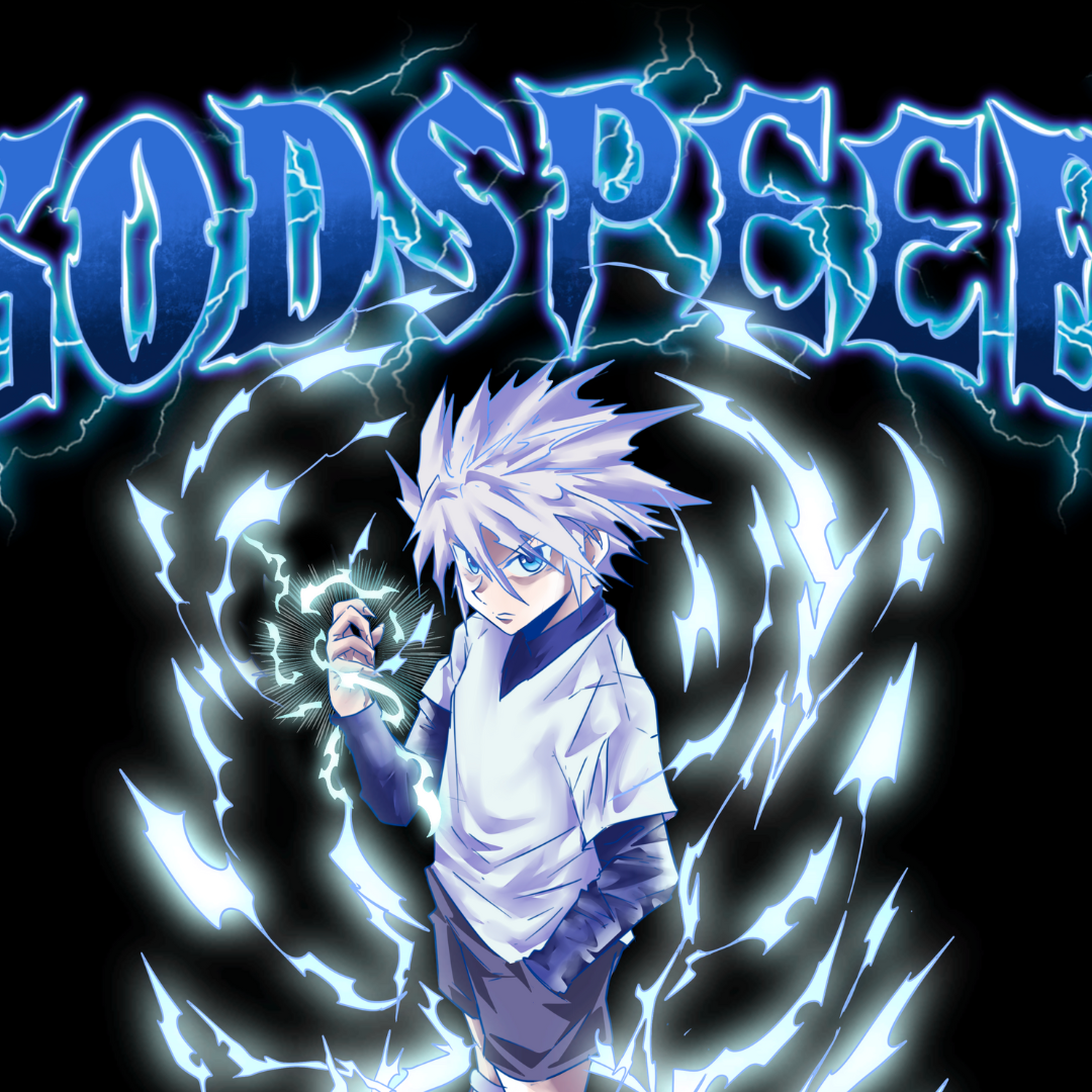 "Killua X Godspeed - Hunter X Hunter" Hoodie V2