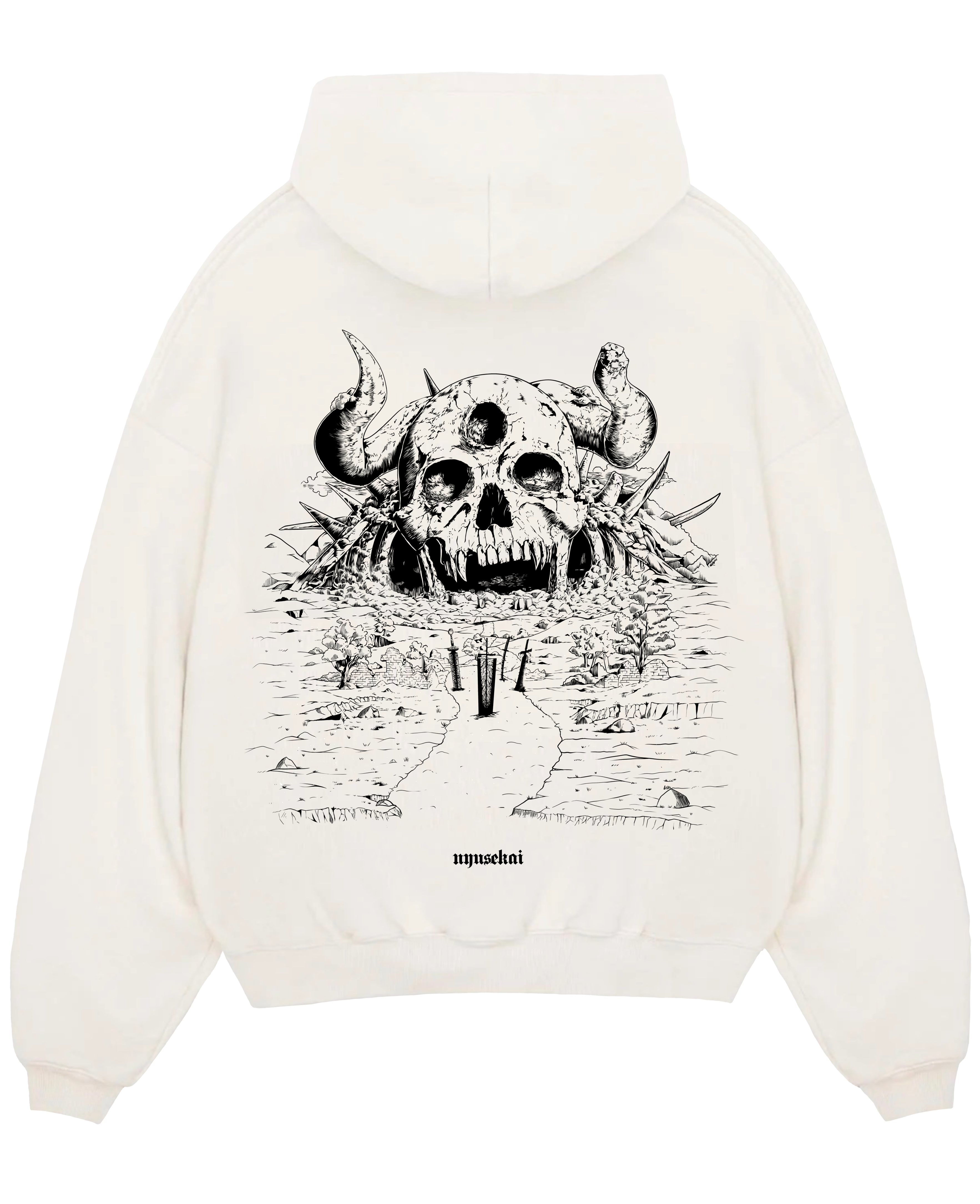 "Demon Skull - Black Clover" Hoodie