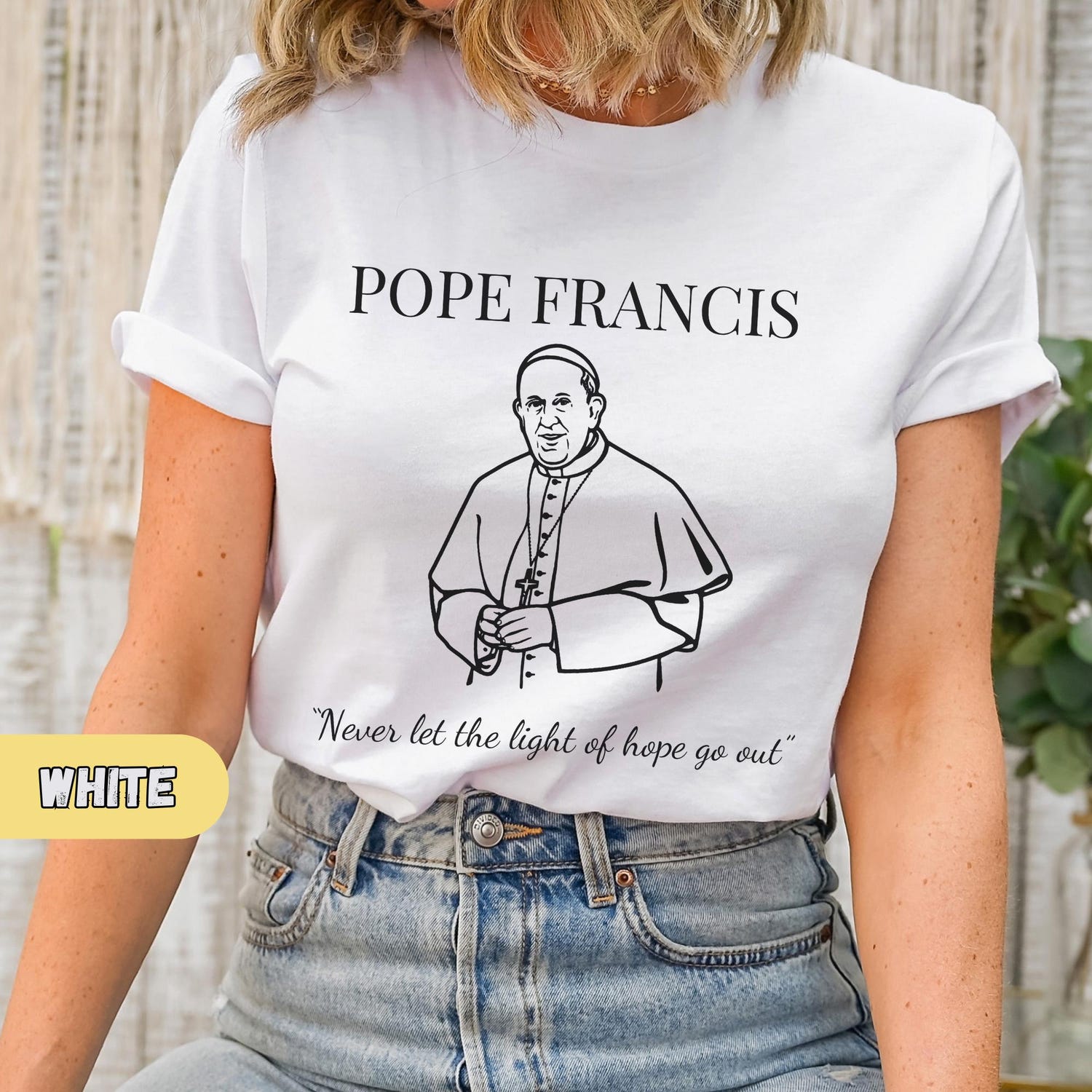 Pope Francis Shirt, Catholic Sweatshirt, Faithful Catholic Apparel, Religious Quote Shirt, Inspirational Catholic Shirt,Vatican Pope Francis
