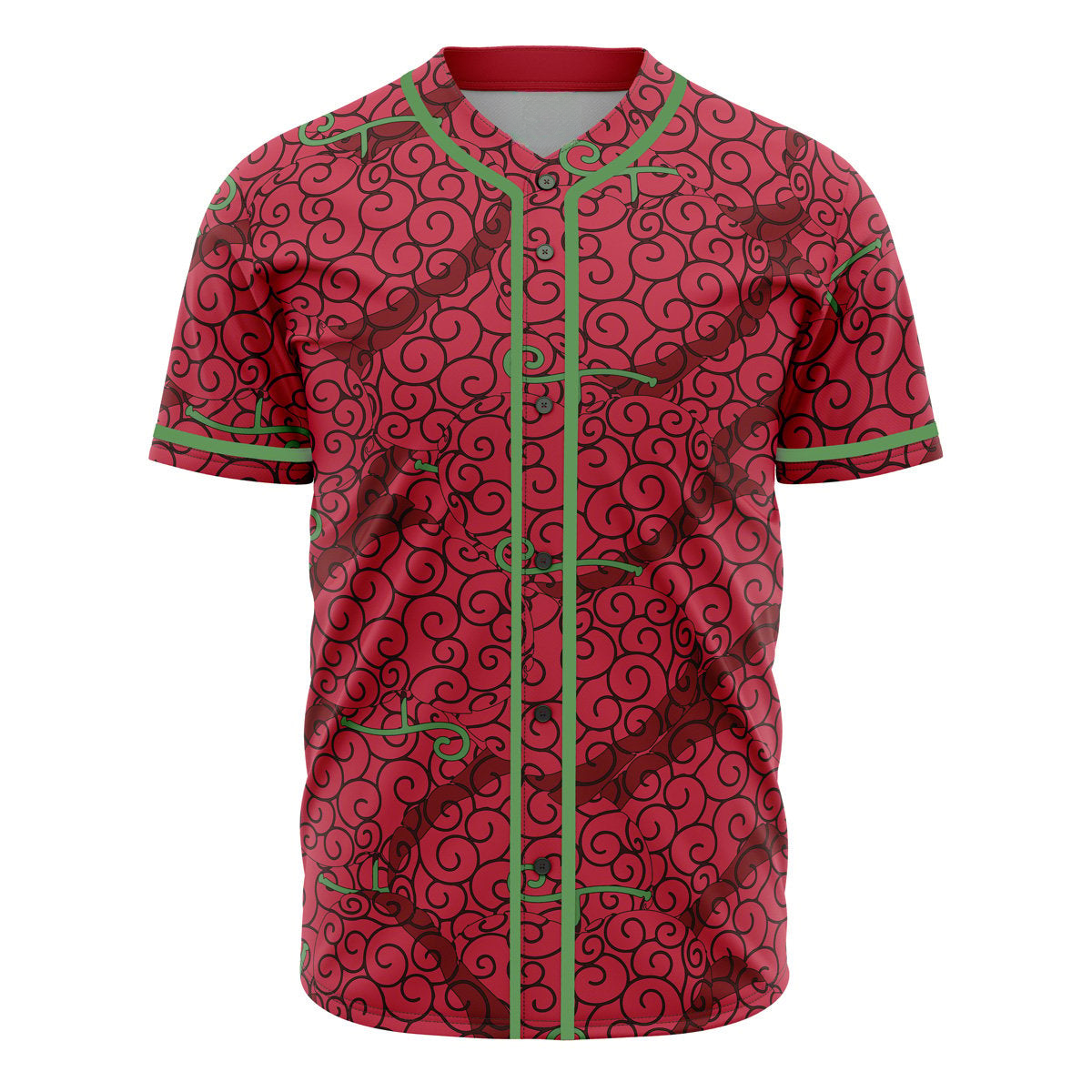 Ope Ope No Mi Devil Fruit One Piece Baseball Jersey