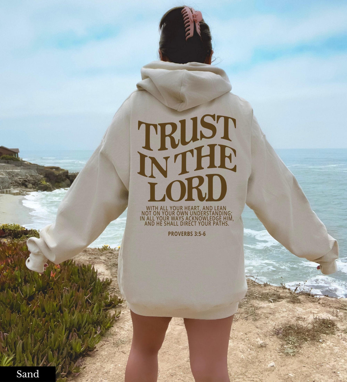 Trust In The #Lord Christian #Hoodie - Unisex Classic Cotton Sweatshirt - Tops, Pullover