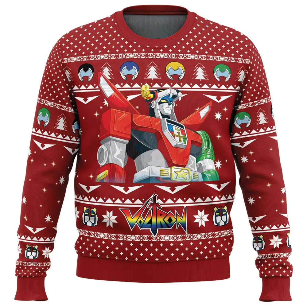 Defender of the Universe Voltron Ugly Christmas Sweater