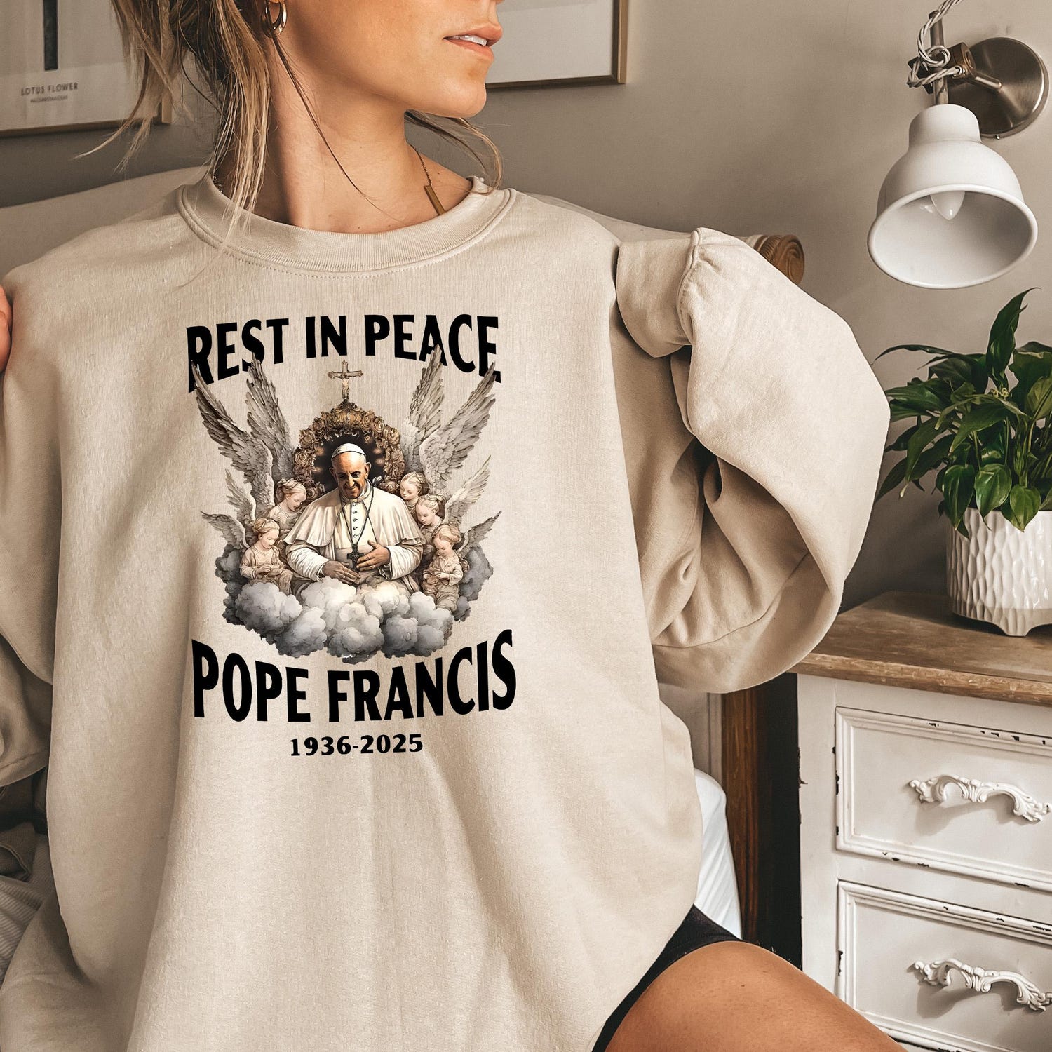 God Bless Pope Francis Shirt, Pope Francis T-Shirt, Rest in Peace the Pope Shirts, RIP Pope Francis T-Shirts, Memorial Tribute Sweatshirts