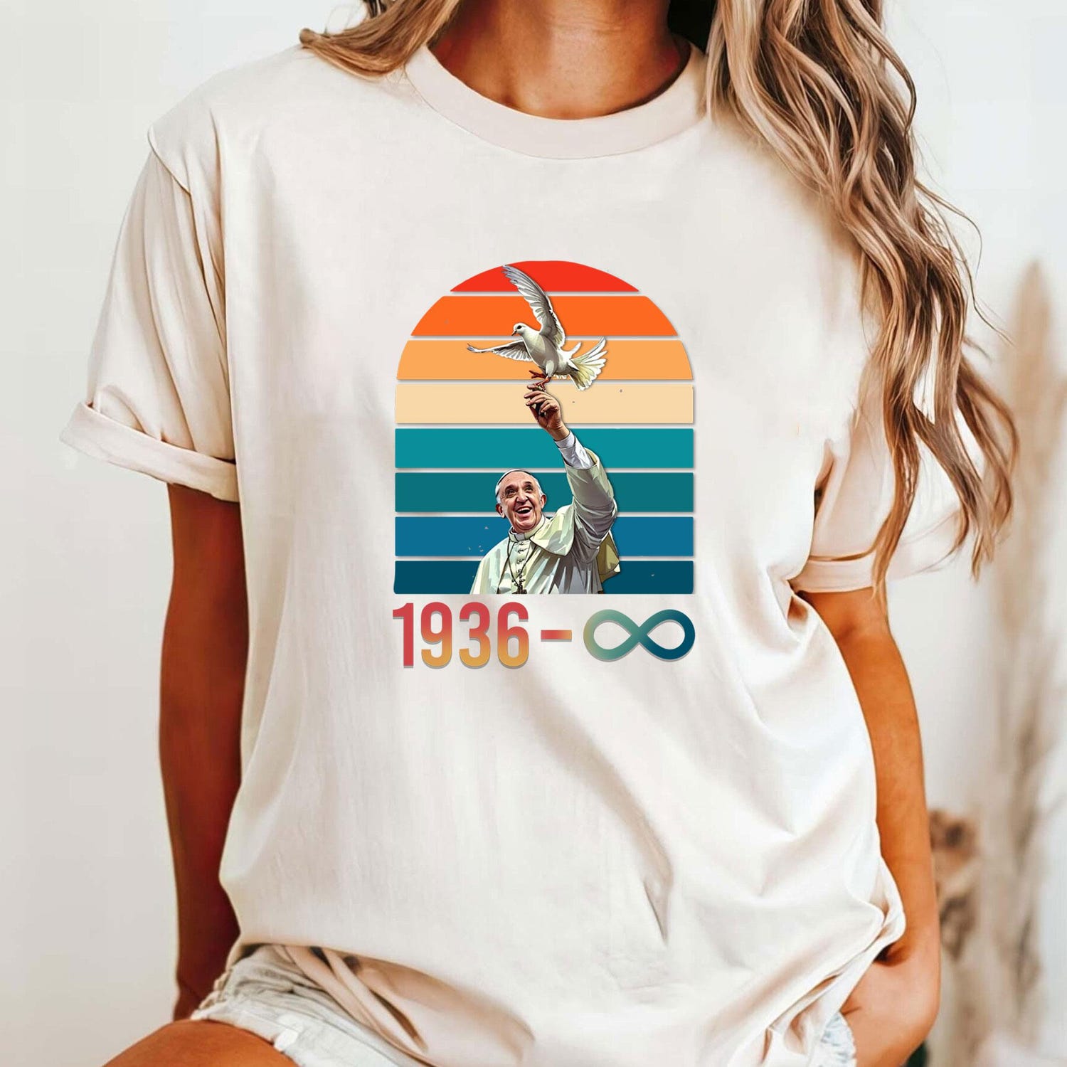 Pope Francis 1936 ft Shirt, Pray for Pope Francis Shirt, Vatican Catholic Tee, Religious Gift, Christian Quote Tee, Gift for Him, Her