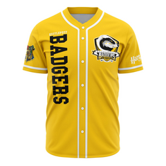 Hufflepuff Badgers House Harry Potter Baseball Jersey