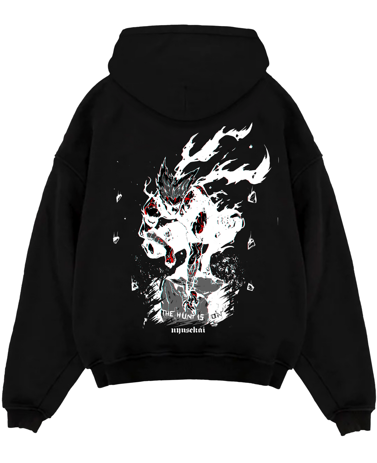 "Garou X THE HUNT IS ON - One Punch Man" Hoodie