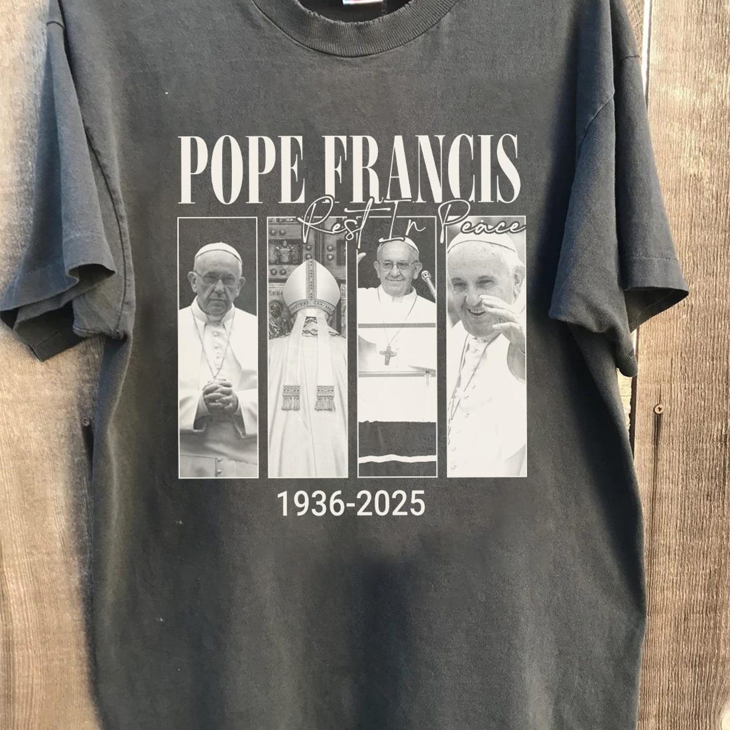 RIP Pope Francis Shirt,  Pope Francis Tshirt, Pope Francis Gift, Francis Clothing, RIP Pope Francis Tee, Vatican Catholic Tee,Religious Gift